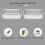 4Pcs Aluminum Alloy Loaf Tin Rectangular Non-Stick Bread Mould Bread Loaf Pans Baking Tools Kitchen Dining Bar Supplies 5