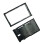 Replacement Shell for   Top Bottom Shell Game Card Tray for Nintedo 3