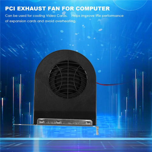 System PCI Slot Blower Case CPU Ventola di Raffreddamento  Nuove Ventole di Raffreddamento PCI per Computer 2