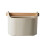 Coffee Knock Box Large Capacity Espresso Grounds Container Powder Beveled Residue Dump Bucket Maker Tools Milky White 1