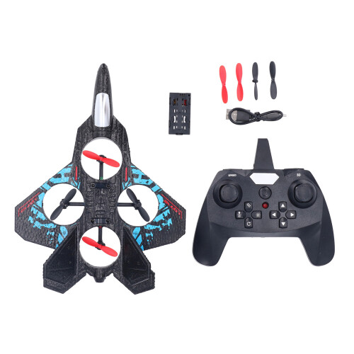 Planeador RC F22 de espuma EPP 3.7V 150mAh azul 1