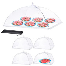 Mesh Large and Tall Food Covers, - Mesh Food Covers Tent Umbrella for BBQs, Screen Tents, Parties Picnics