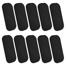 10PCS Ceiling Fan Filters Activated Carbon Air Filters Universal Home Self-Adhesive Ceiling Fan Blades Filters
