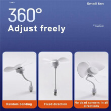 Screw in Socket Fan Compact Ceiling Cooler Fan Screw in Cooling Fan Quiet Small Tabletop Fan for Bedroom Kitchen Study