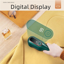 Electric Lint Remover Rechargeable,Lint Remover, Intelligent Digital Display Lints Shaver, Digital Power Displa White