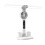 Rechargeable Table Lamp for Study, Desk Lamp Reading Light Led Table Light with Fan, Led Clock Dispaly Reading Lamp 1
