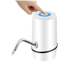5 Gallon Water Dispenser, Electric Water Bottle Pump with and USB Charging, Portable Water Dispenser Pump White