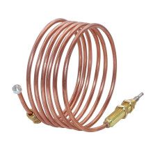 Universeel Gasthermokoppel, Lengte Gebruikt op BBQ-Grill of Vuurplaatsverwarmer, Gasboiler M8x1 Eindmoer en Koppunt 150 cm