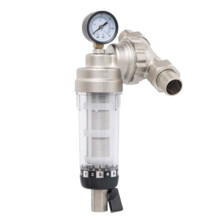 Whole House Central Filter 360 Degree Universal Rotating Valve Filter Reusable Sediment Water Filter 4-Point Joint