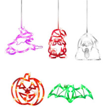 Halloween Decorations Indoor 5Pack Halloween Lights (Pumpkin, , Bat, Witch, Gnome) Battery Operated Halloween Decor