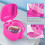 2 Pack Denture Bath Case Cup Retainer Cleaner Holder Case False Teeth Soaking Container Dental Bath Storage Box A 5