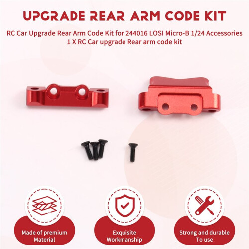 RC Auto Upgrade Achterarm Code Kit voor  244016 LOSI Micro-B 1/24 RC Auto Accessoires 2