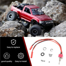 Argano Automatico Simulato con Cavo In Acciaio per Auto RC In Metallo per Auto Cingolata RC 1/10 Axial per TRX4 SCX10 90046 D90