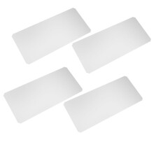4pcs Shelf Liners of Wire Shelf System,16 X 36 Inch Plastic Shelf Liners Mats for Wire Shelving (Rolled)