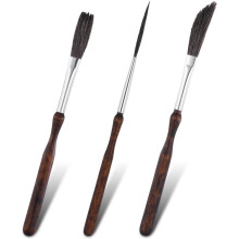 6 Pcs Pinstriping Brush, Long Liner Brush, High Performance Striping Brushes, Paint Brushes Set for Acrylic, Watercolors