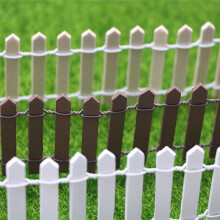 Clôture, Décoration de Jardin et de Plantes en Pot, Clôture de Jardin de Fées, Décoration en Bois, Projet de Bricolage Comme Indiqué