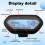 48V 60V 72V Electric Motorcycle Digital LCD Odometer Speedometer Tachometer 3