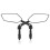 Bicycle Rear View Mirror Bike Cycling Clear Wide Range Back Sight Rearview Reflector Adjustable Left Right Mirror 1