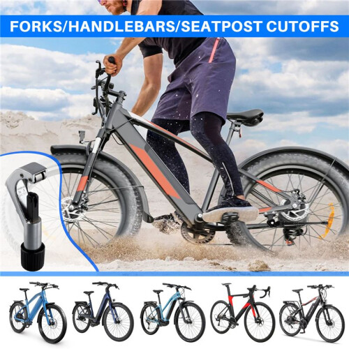 For Mountain Bike Front Fork  Post Pipe Cutting Machine Compatible Cutting Shortening Crossbar 2