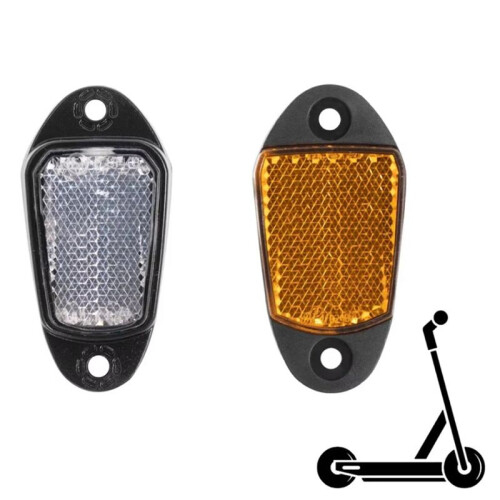 Electric Scooter Front Reflector Left and Right Reflector for  Max G2 Reflector Cover Kit 2