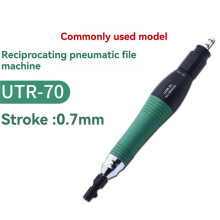 UTR-70 Air Turbolap Air Lapper Linear Stroke 0.7 mm Pneumatic Polishing Machine Ultrasonic Grinder Pneumatic File