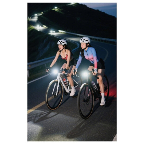 OFFBONDAGE Rechargeable LED Bicycle Headlight Safety Riding MTB Headlamp with Battery Display MTB Cycling Accessories 2