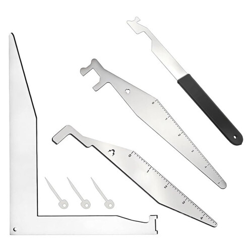 7pcs Firefighter Tools, Multi-Function Leverage Tool, Stainless Steel Manual Tools, Practical Tool for EMS, Firefighters