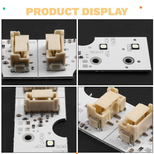 1Pair White Light for  Q5 2013-2017 Car Headlights DRL Chip Ballast Chip Circuit Board Light Source Board Chip 2