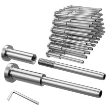 Invisible Cable Railing Kit -20Pcs 1/8In T316 Stainless Steel Invisible Receiver Swage Stud End for 2In X 2In Metal Post