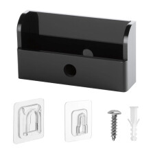 Wall Mount Holder for Liftmaster Garage Door Control, Wall Mount Stand for Liftmaster Garage Door Opener Black