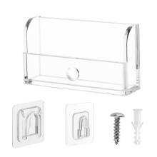 Wall Mount Holder for Liftmaster Garage Door Control, Wall Mount Stand for Liftmaster Garage Door Opener Transparent