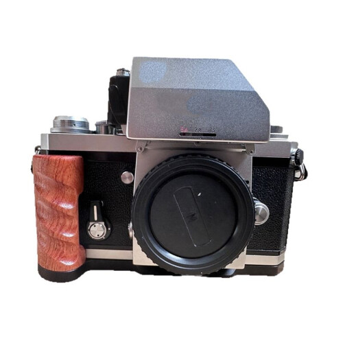 F2 Quick Release Plate Wooden Handgrip for  F2 Camera L Bracket with Vertical Shooting Mount Camera Accessories,B 2