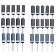 30PCS Sanding Drums for Rotary Tools Accessories, Sanding Bits Kit for Sanding Bands with 1/8 Inch Shank