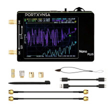 For  Handheld Spectrum Analyzer 50KHz-2.7GHz Vector Network Antenna Analyzer MF  VHF UHF Antenna Tuner