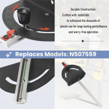 N507559 Table Saw Miter Gauge (Fits Table Slots 3/4inch) for DWE7491RS Type Table Saw