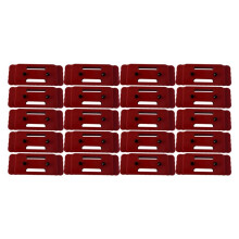 20pcs Red Feet Mounting System,Mounting Feet for Packout, Mounting Feet for Packout System