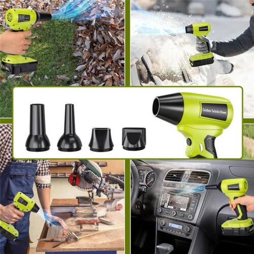 Power Tool Accessories Brushless Turbo Blower Violent Air Blast Handheld Fan Computer Keyboard Cleaning Tool