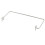 Stainless Steel Folding Table Accessory and Integrated Hook Designed for IGT Use 0.5 Unit Shelf 1
