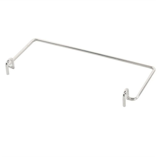 Stainless Steel Folding Table Accessory and Integrated Hook Designed for IGT Use 0.5 Unit Shelf