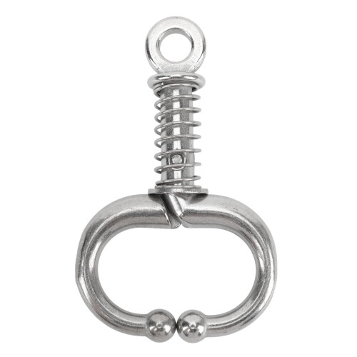 Rinder-Nasenring Medium Edelstahl - Spring 2