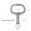 Rinder-Nasenring Medium Edelstahl - Spring 2