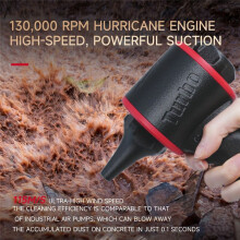 28000pa Multifunction Air Blower Suction Machine 130000RPM Brushless Motor Turbo Jet Fan Handheld Compressed Air Turbine