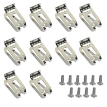 Belt Clip Hook Stainless Steel Hooks Screws Set for  Cordless Drills Impact Driver Power Tools Accessories 10Pcs
