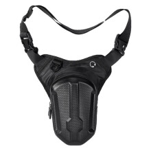 Motorcycle Leg Bag for Men Waterproof Drop Leg Pack Waist Bag Phone Bag for Riding and Outdoor Activities A