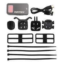 Enfitnix RR01 Tail Light Bicycle Brake Sensing Lamp Waterproof Led Charging Cycling Saddle Seatpost Taillight