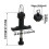 Propeller Puller Removal Tool Props Remover with Replacement Ejector Pins for RC FPV Drone BetaFPV Air65 75 1Set 6