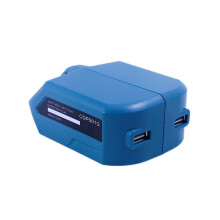 For 40V CDP001G Lithium Battery Adapter Converter Output 12V USB Mobile Phone Charger BL4020 BL4025 BL4040