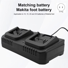 Dual Battery Charger for  BL1415 BL1815 BL1830 BL1850 3.0A 18V 21V MAX Li Ion Battery Fast Charger 2 Slot US Plug