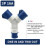Y-Type Industrial Plug IP44 Waterproof 3Pin 16A Multi-Function Two-Way Connector Branch Socket Three-Phase Power 4