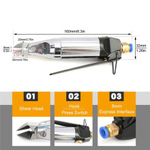 Air Pneumatic Cutting Pliers Scissors Pneumatic Diagonal Cutting Tools Plastic Copper Wire Soft Iron Wire Cutting
